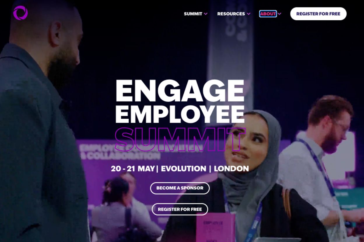 Engage Employee Summit 2026 — 20–21 maj på Evolution, London