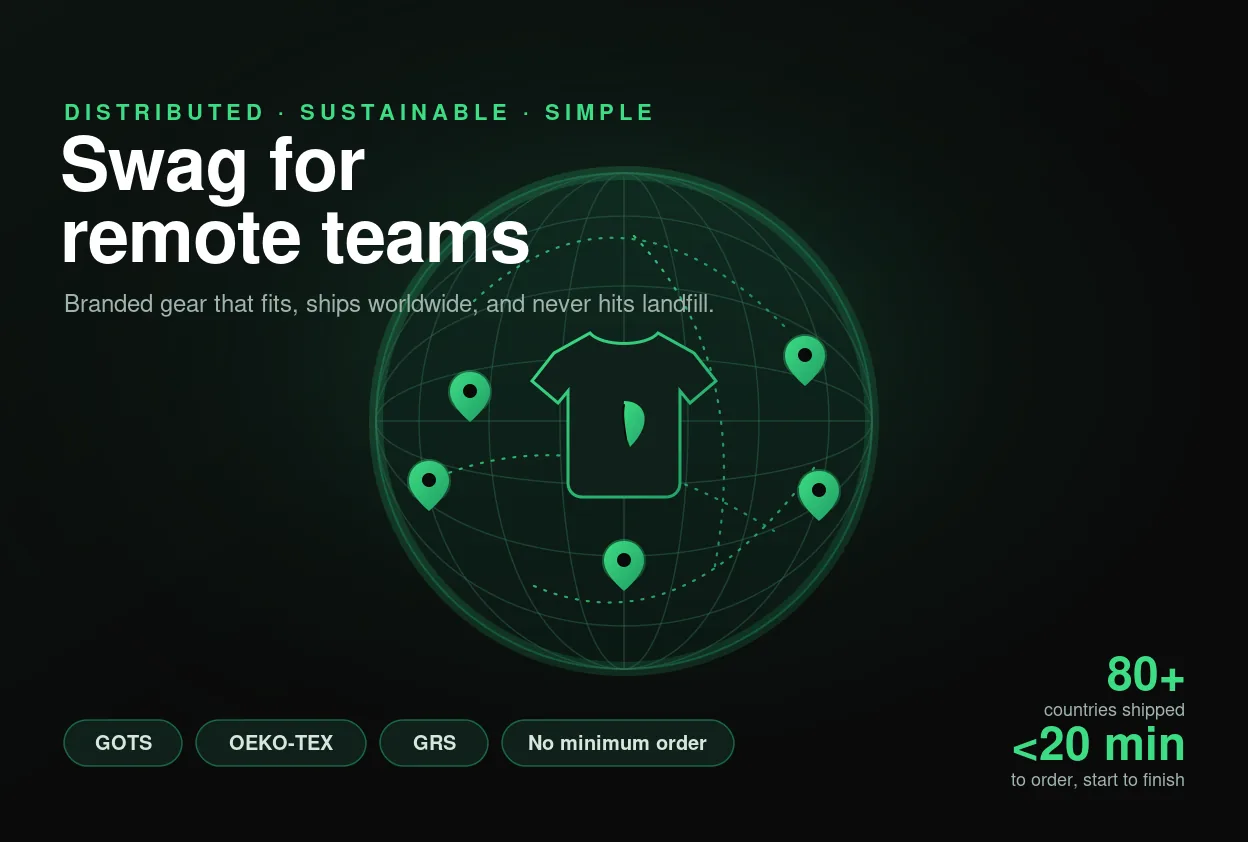 Swag for Remote Teams: The 2026 Guide to Branded Gear That Actually Gets Worn